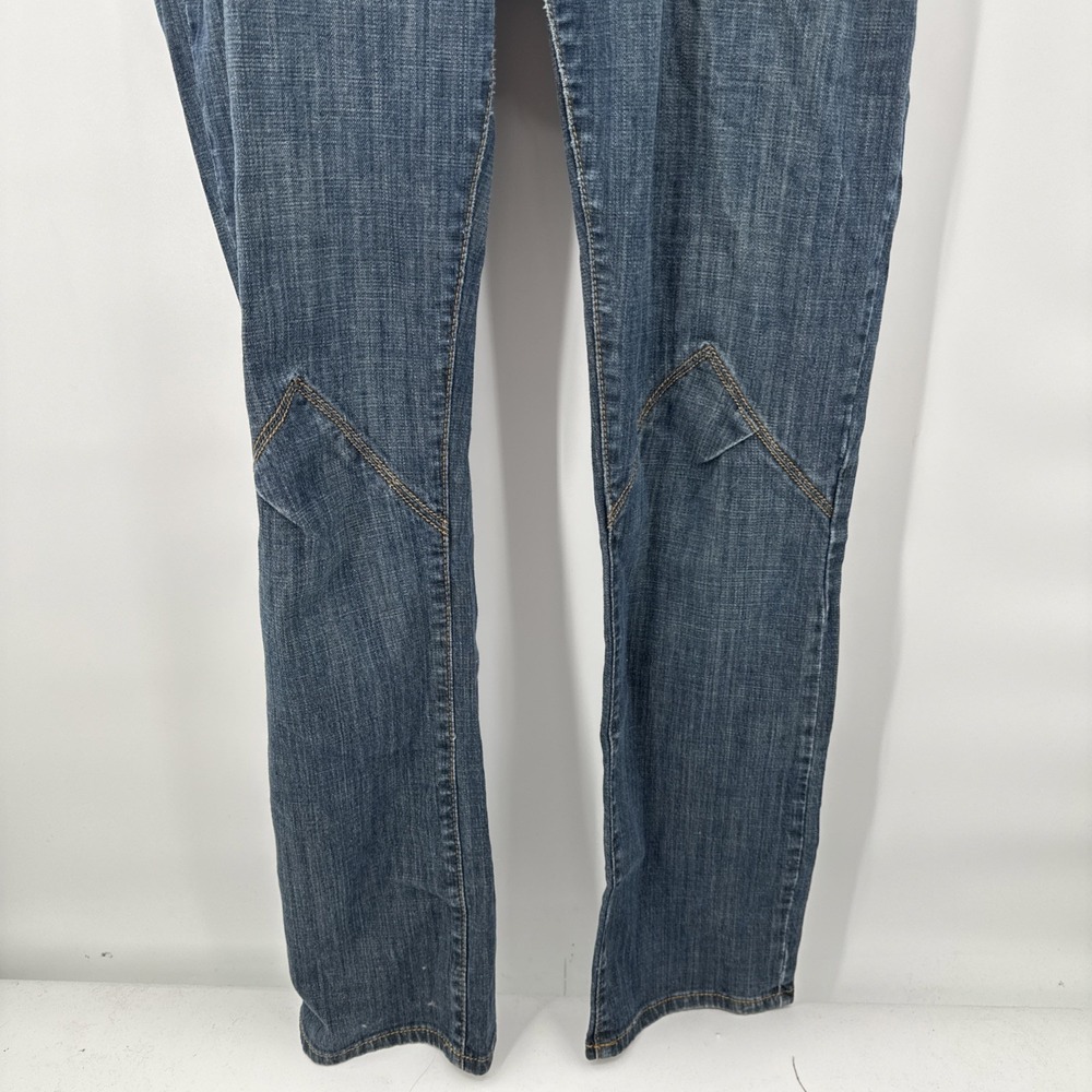 Apple Bottoms Denim Jumpsuit Womens Halter Strappy 13/14 Y2K VTG Hiphop - Picture 4 of 16